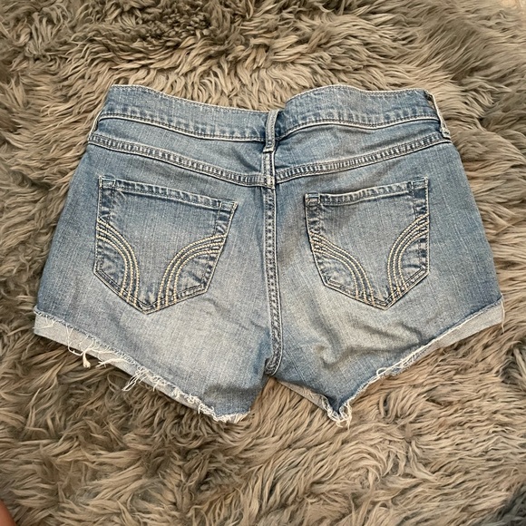 Distressed Denim Hollister Shorts - Picture 2 of 3